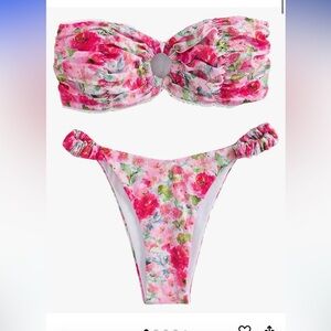 Floral bikini set